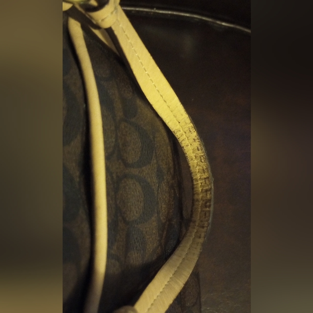 Coach Brown Signature Handbag. Duplicate Listing. - Picture 8 of 16